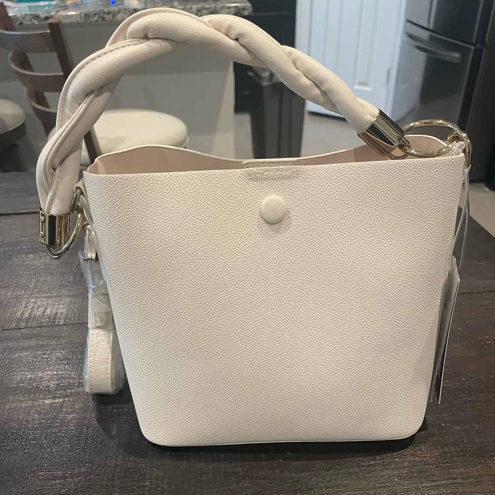 Like Dreams Braided Bucket Bag - Ivory